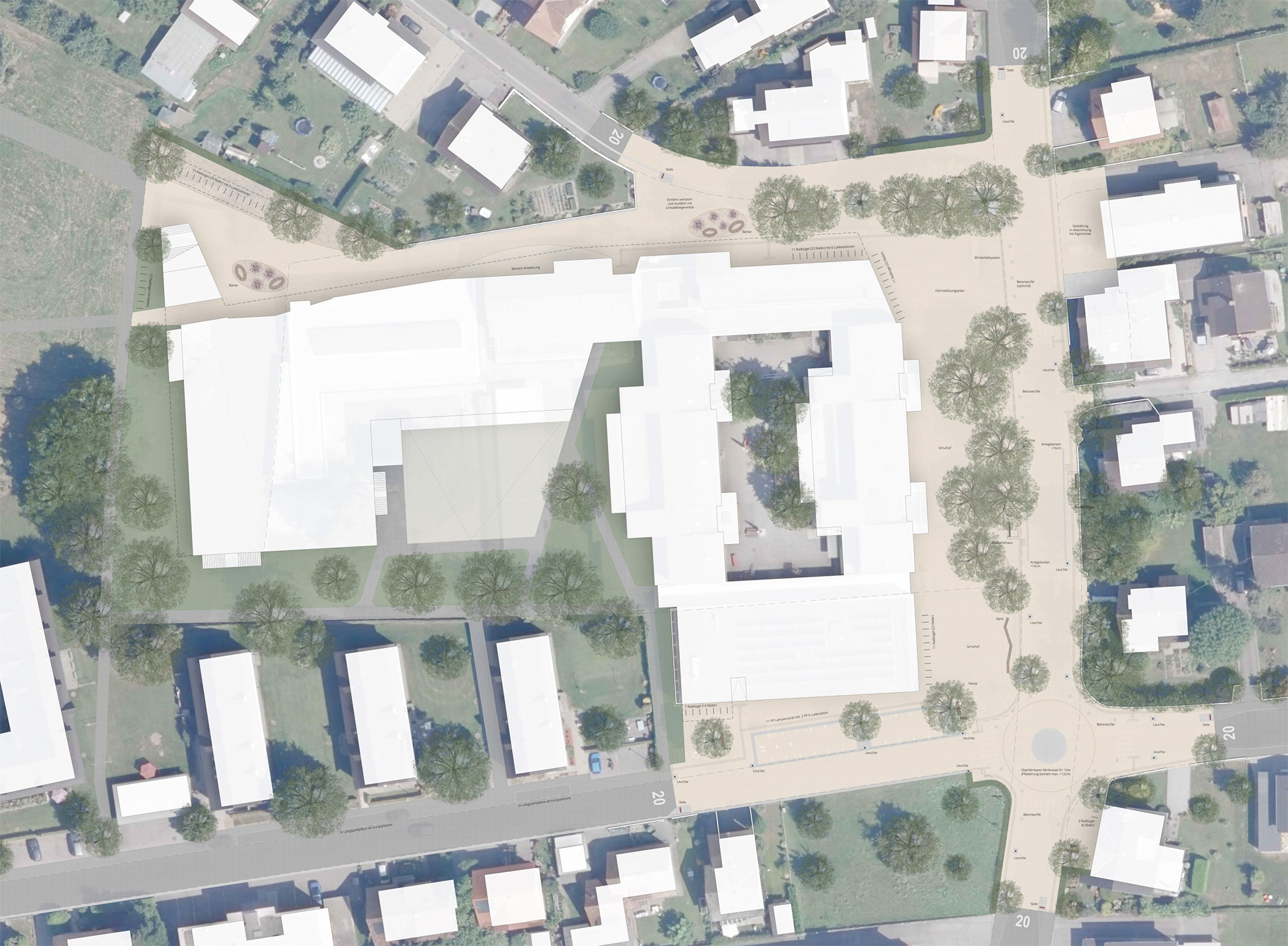 Begenungszone Campus Lustenau Verkehrsingenieure Besch Und Partner
